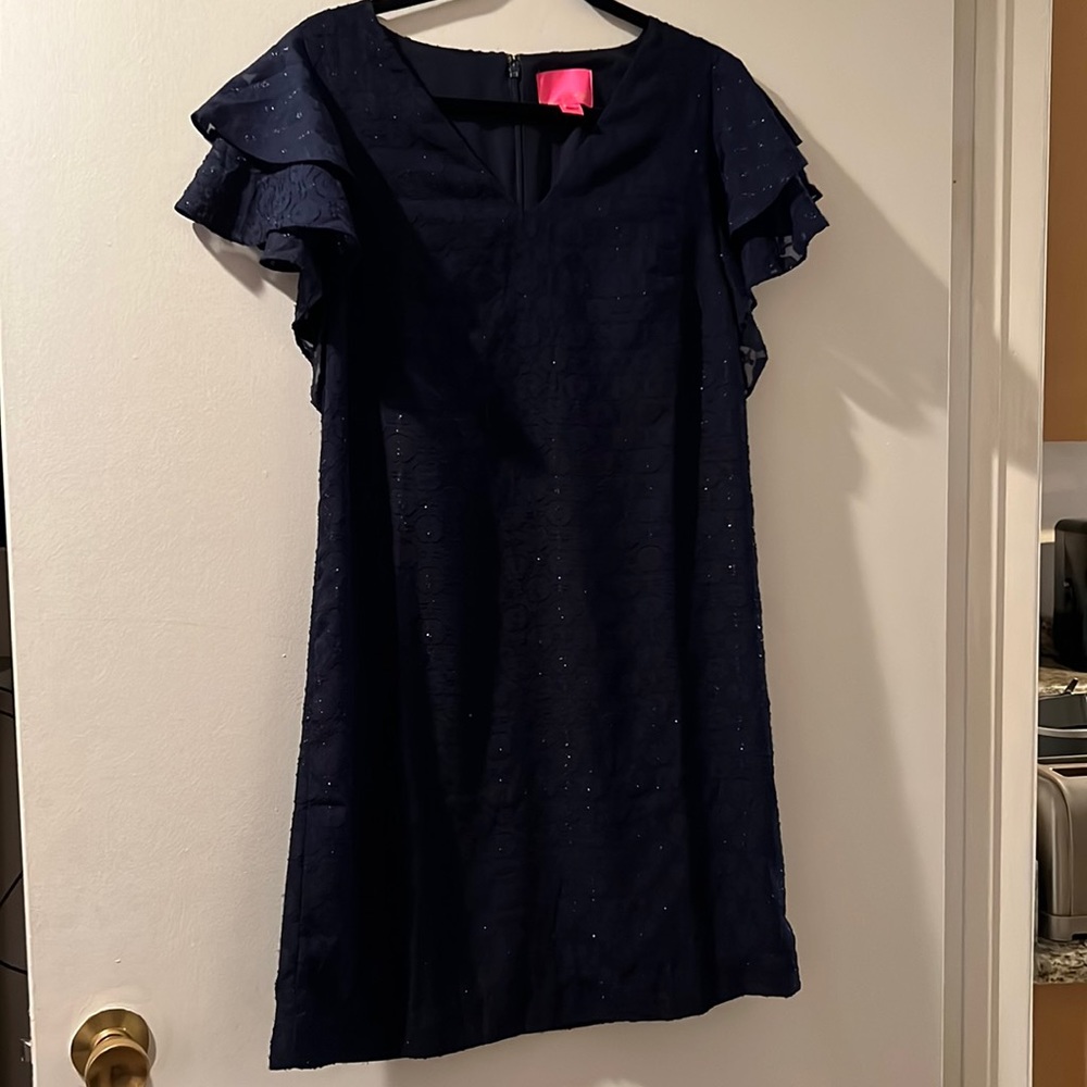 Lilly Pulitzer Navy Shift Dress